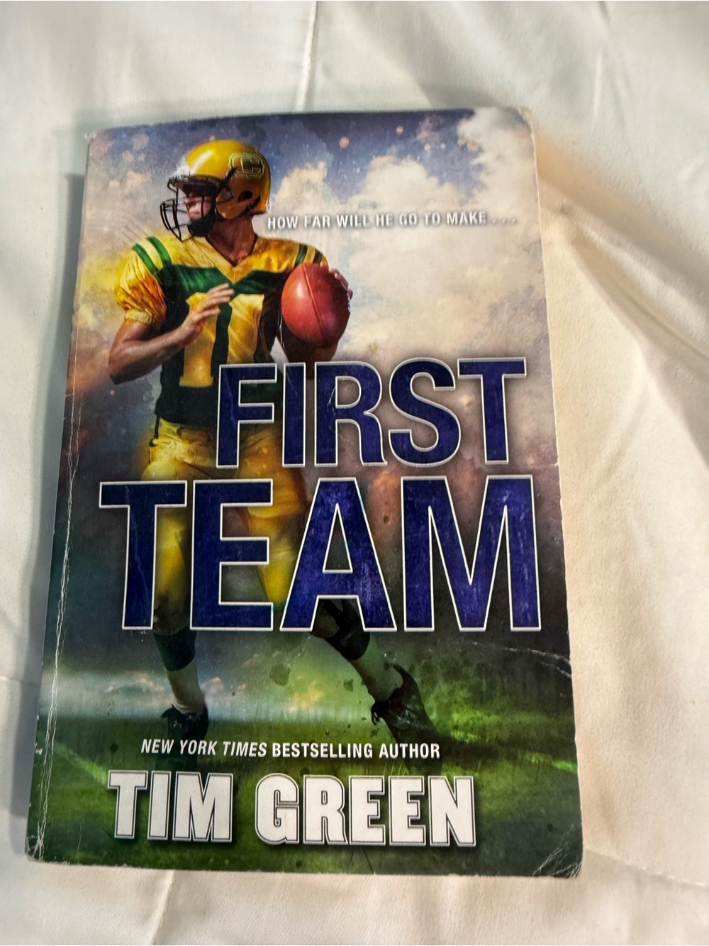 First Team Football Book Boys Middle School